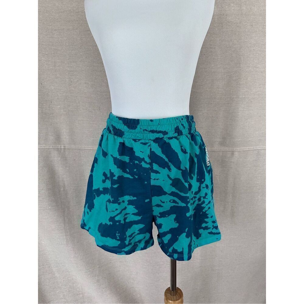Gymshark Teal and Blue Shorts size S